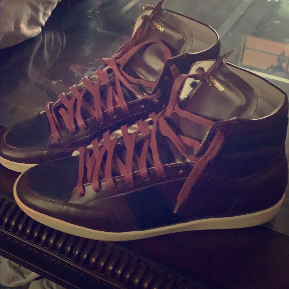 Saint Laurent high top classic sneaker